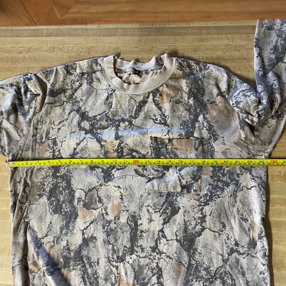 Vintage 90s Natural Gear Camo Grunge Gorpcorp Outdoors Thrashed Country Hunting - Picture 8 of 10